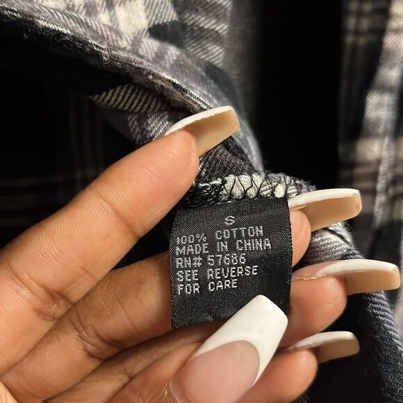 Paper tee Plaid top - Picture 4 of 4